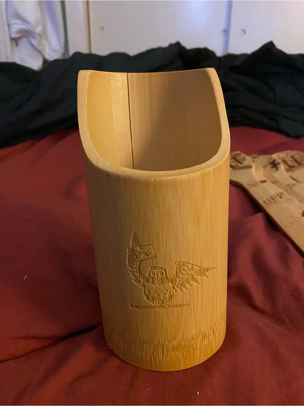 Harry Potter Bamboo Kitchen Utensil Set - Natural Wood Color